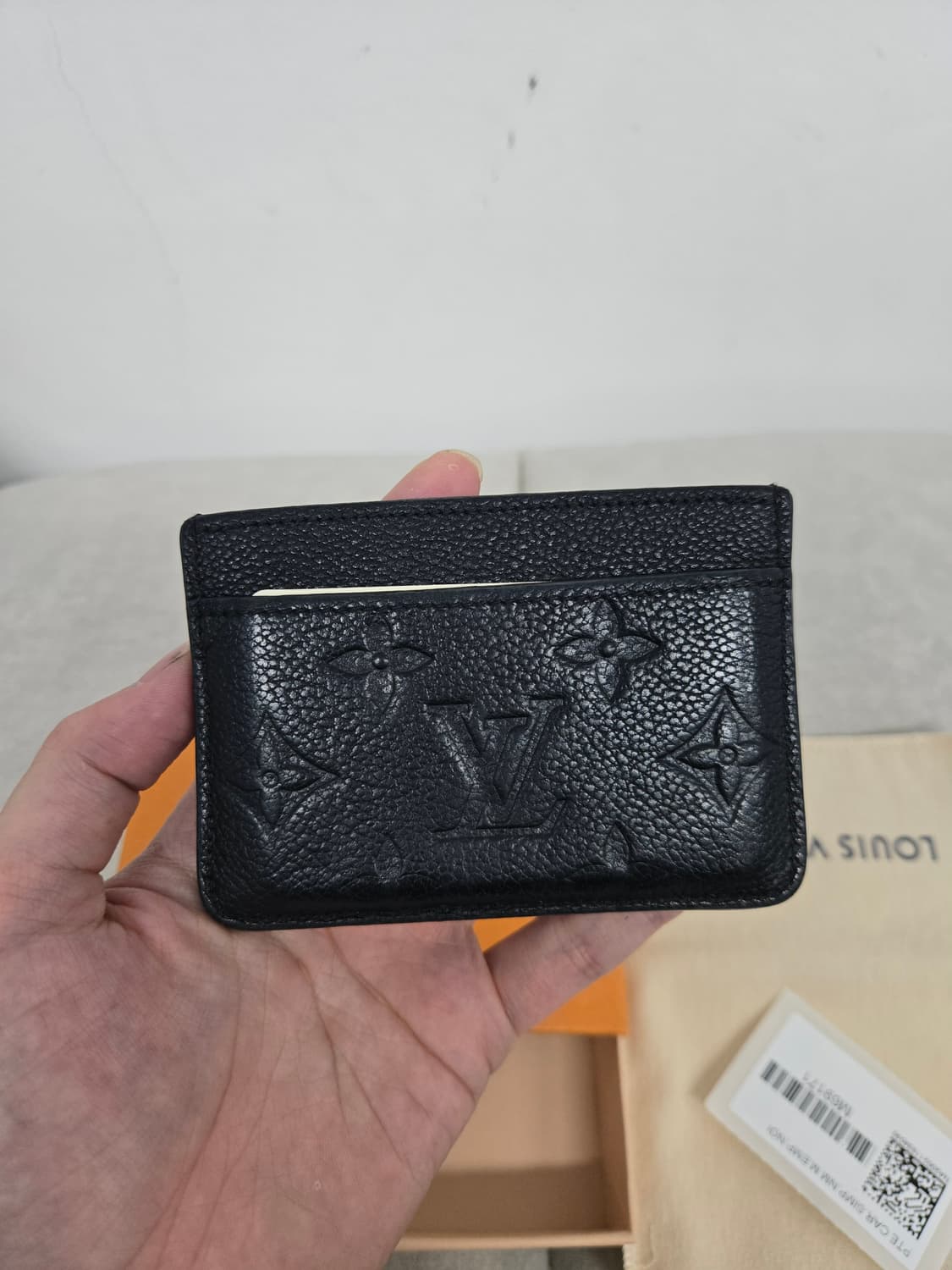 [보증서 정품]루이비통 앙프렝뜨 카드지갑 상품이미지3
