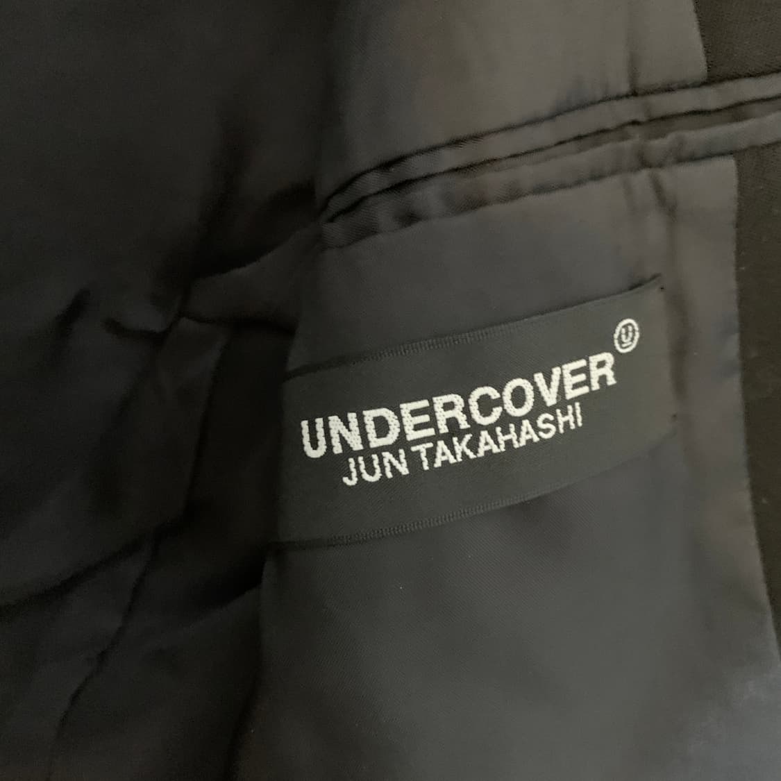 1 언더커버 19 ZORUGE 카라 배색 블레이저 자켓 상품이미지7