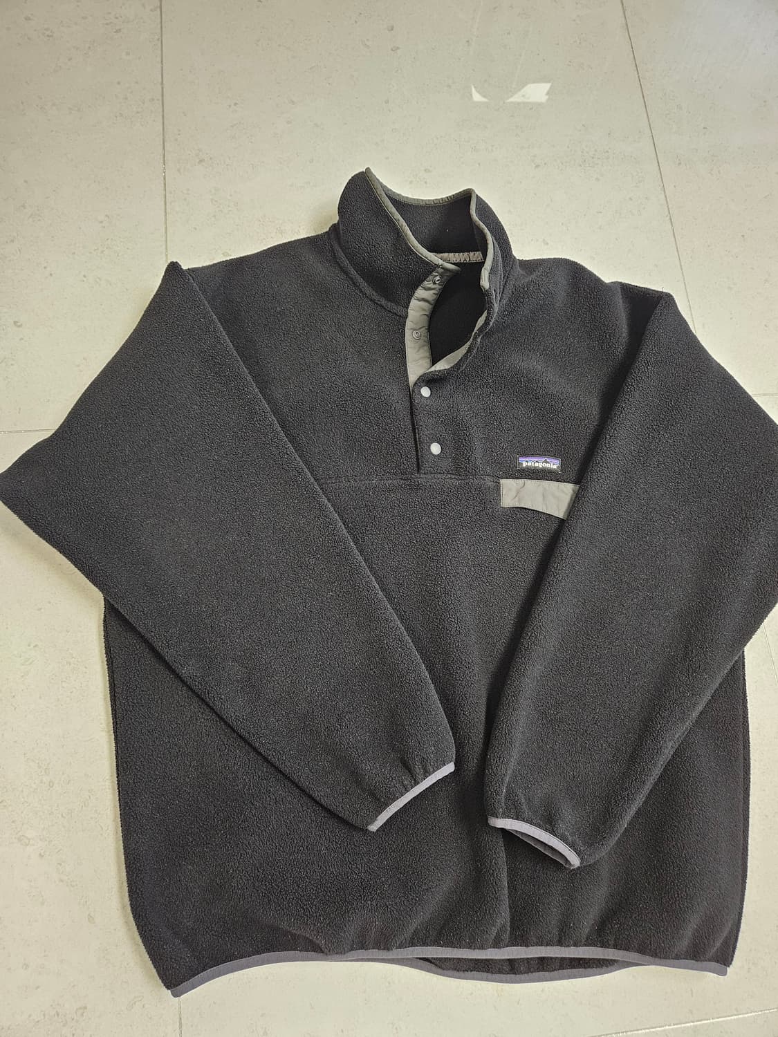 파타고니아 신칠라 L 블랙 포지그레이 상품이미지1