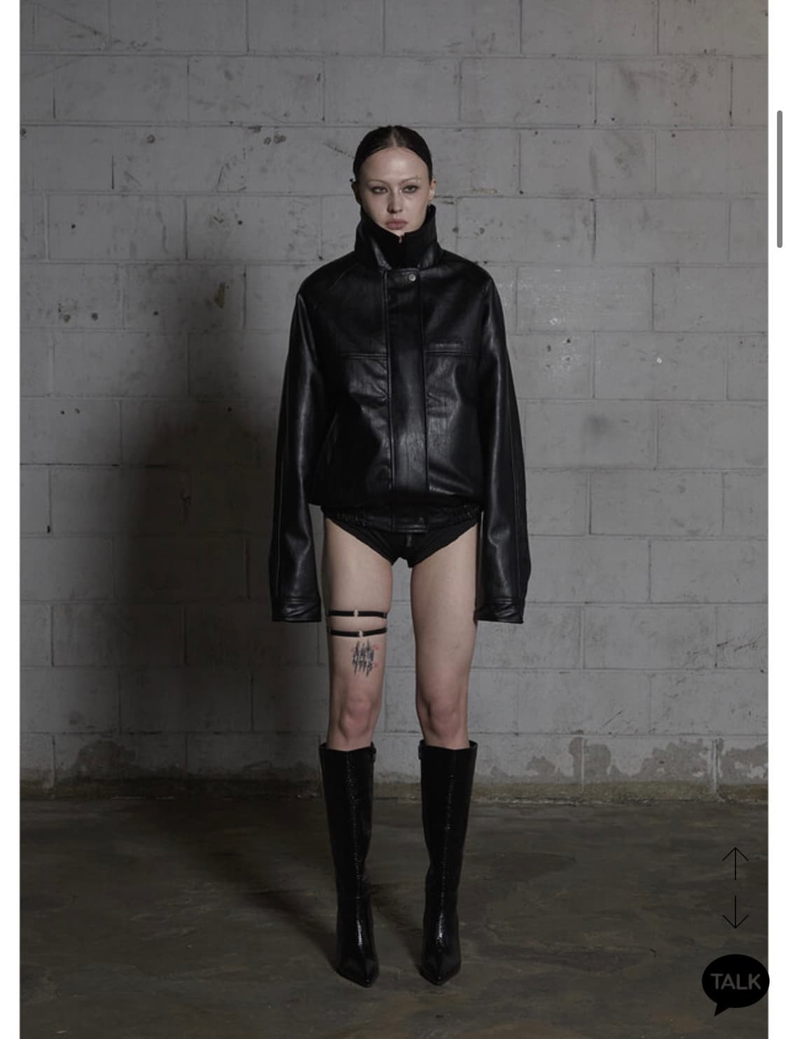 aniv leather jacket 상품이미지2