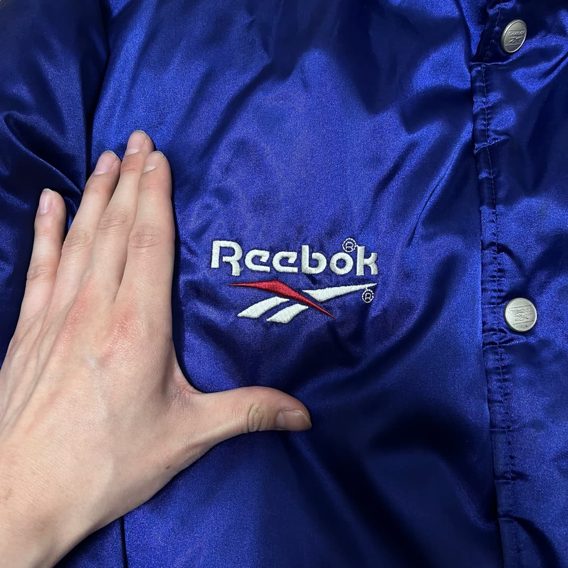 리복 90s 올드스쿨 빅로고 덕다운 푸퍼 패딩 XL/105  상품이미지5