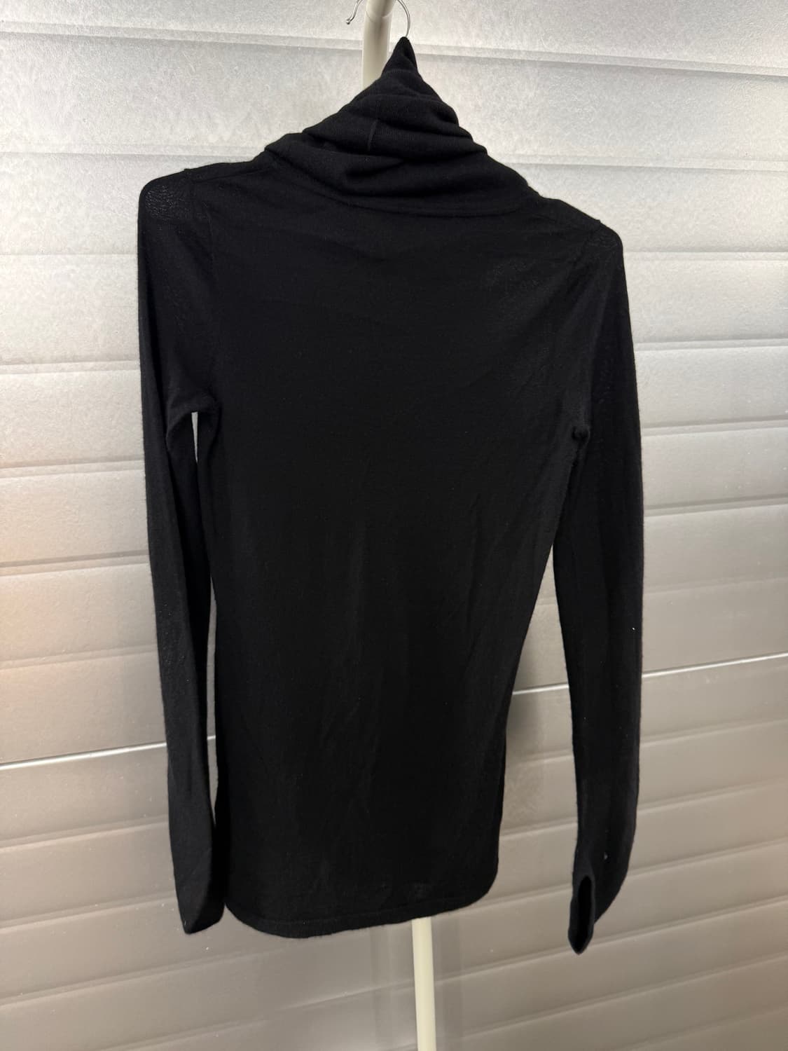 HELMUT LANG 헬무트랭 목폴라 니트 블랙 S 상품이미지7