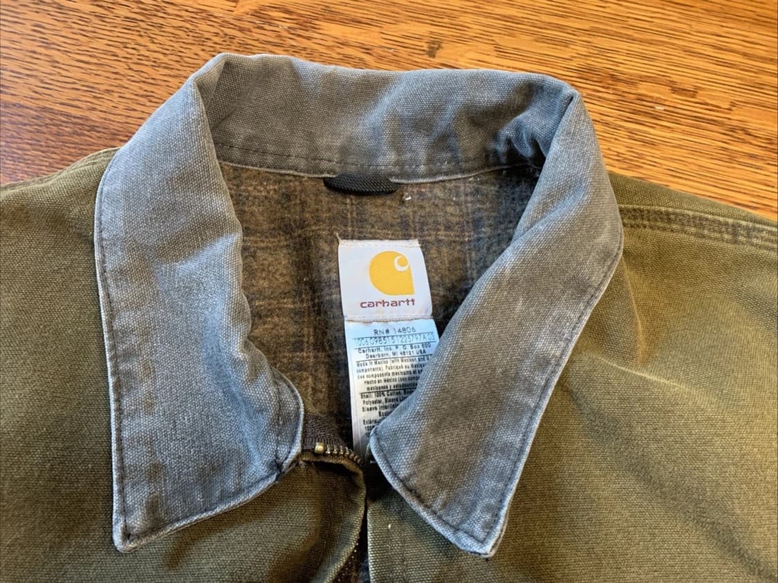 칼하트 J97 디트로이트 커스텀 자켓 블랙 상품이미지3