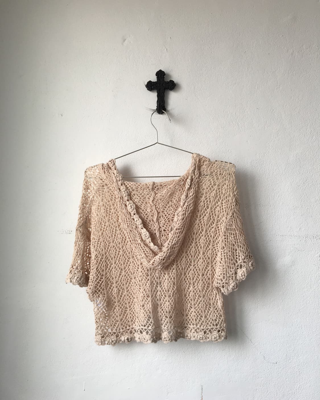 Crochet hood cardigan 상품이미지2