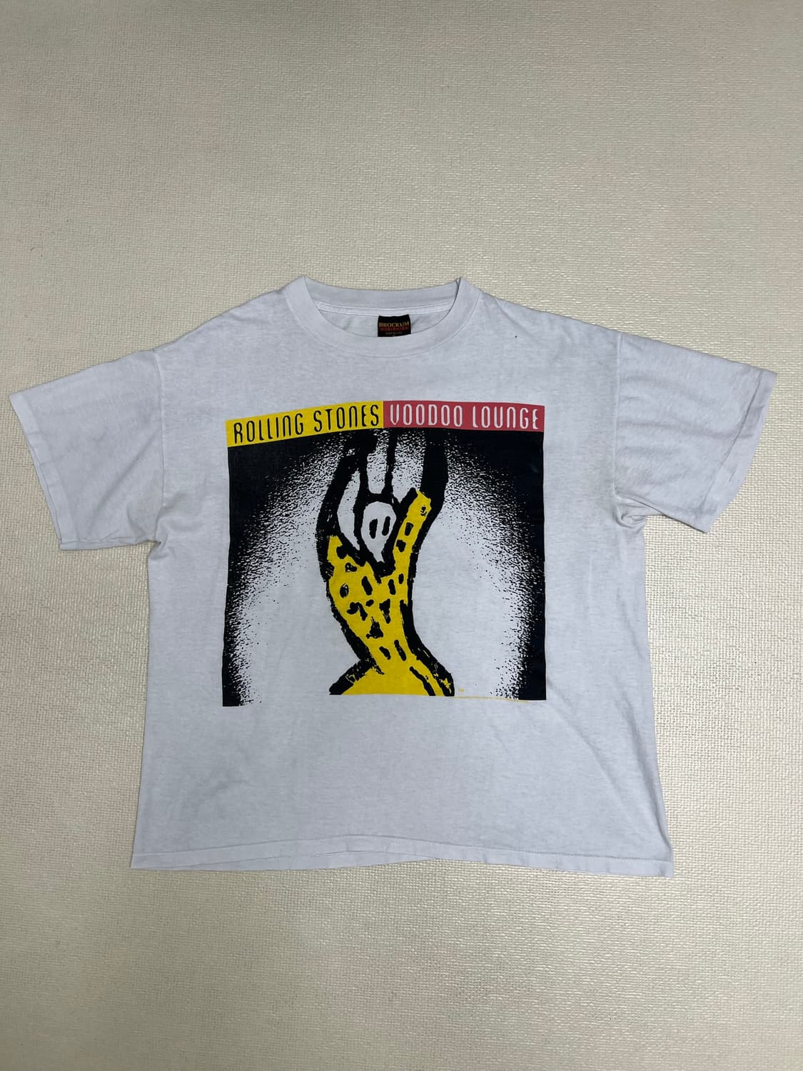 90s 롤링스톤즈 Voodoo Lounge 빈티지 반팔 티셔츠 XL 상품이미지1