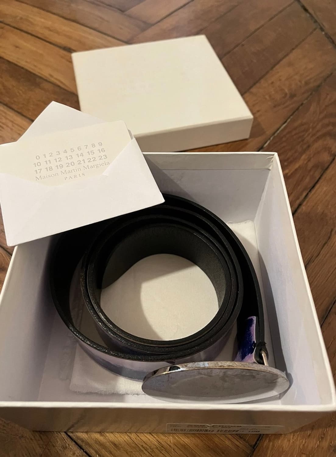 100) 메종 마르지엘라 아카이브 미러 벨트 상품이미지8
