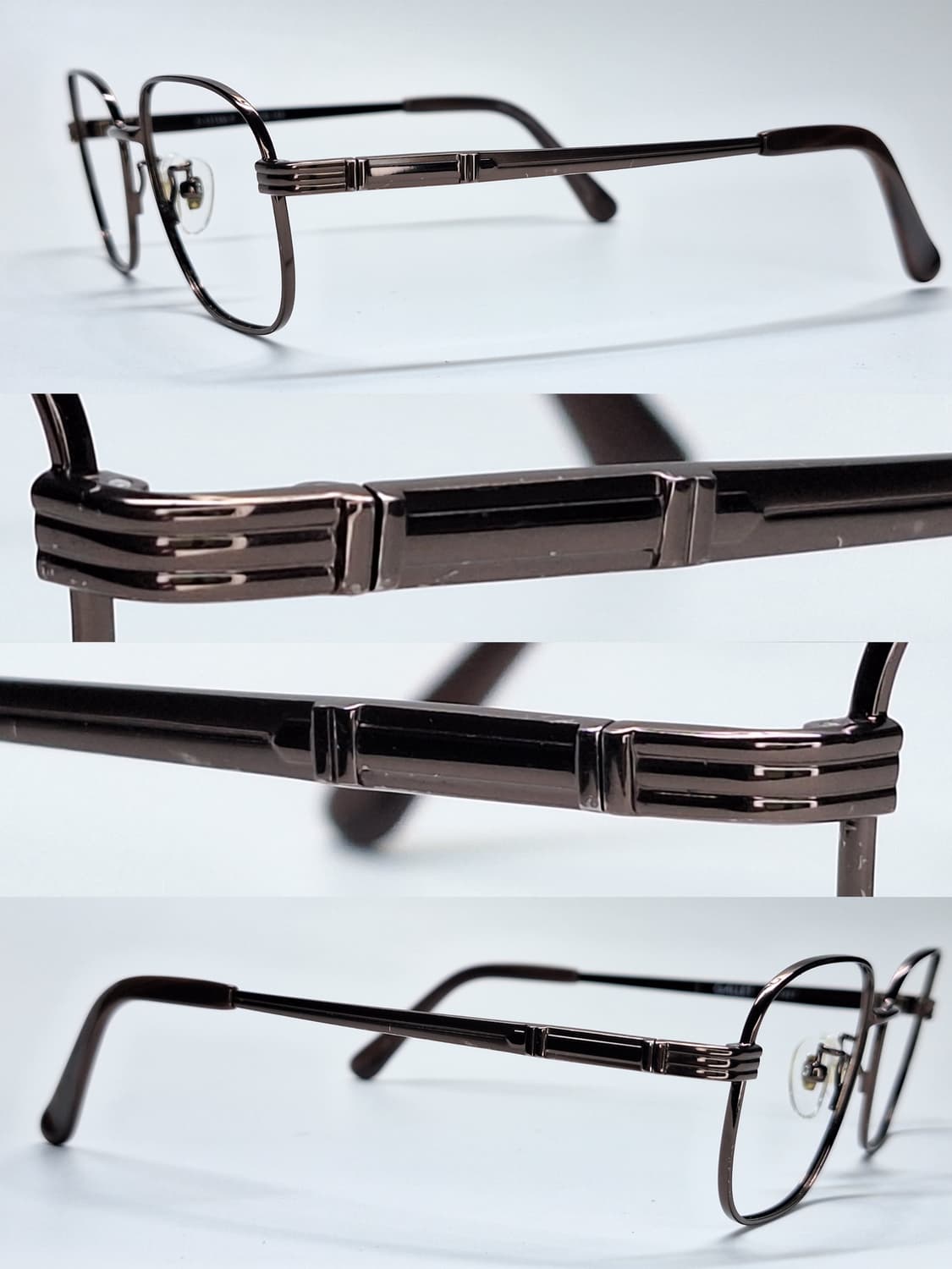 GALLET GA-947 웰링턴 메탈릭 브론즈 비즈니스 안경테/일본 수입 상품이미지6