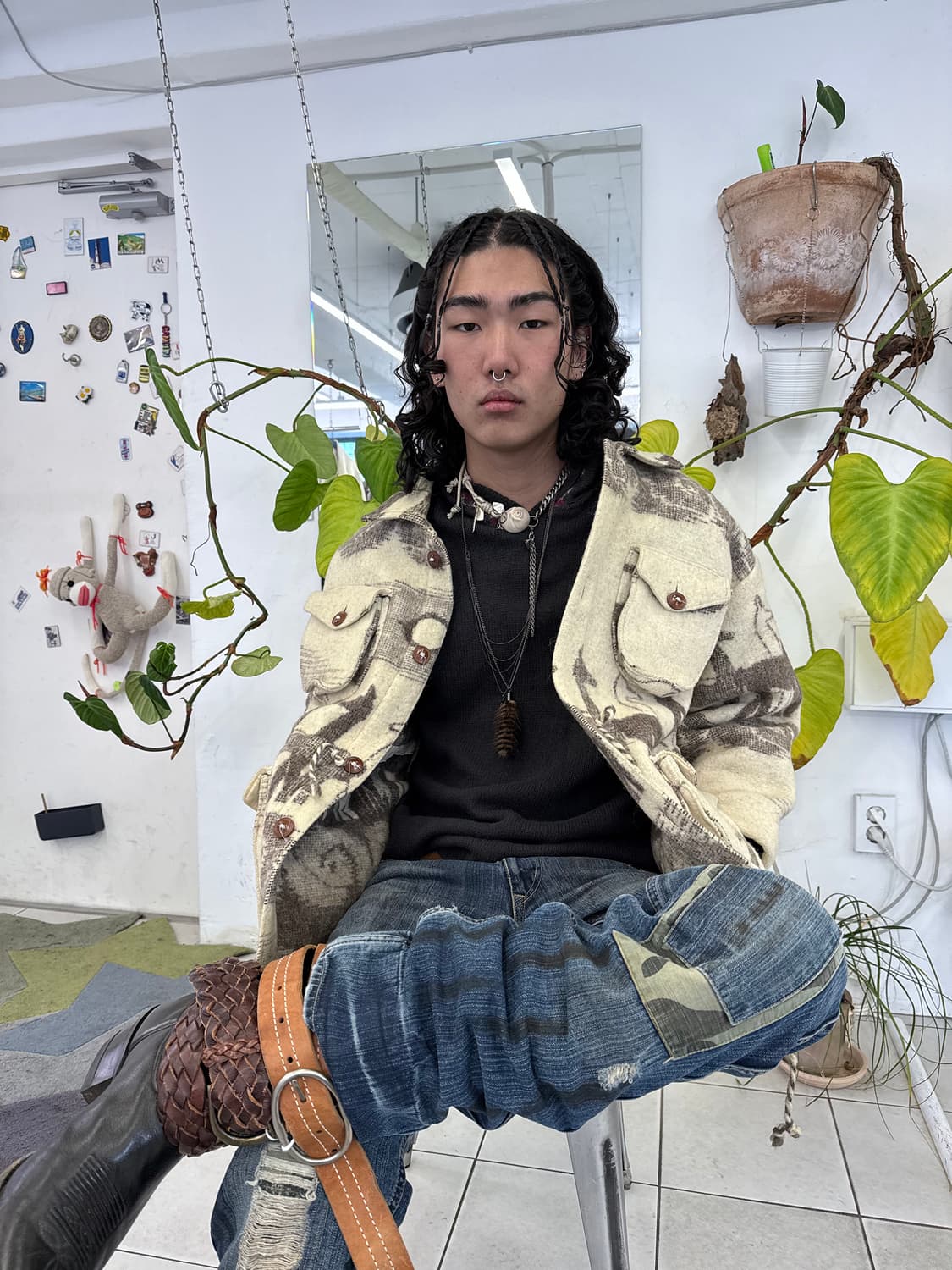 ethnic wool jacket 상품이미지2