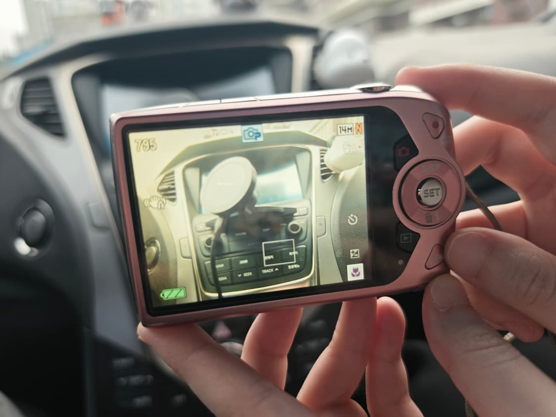 (예약중)카시오 엑슬림 z2300 핑크 상품이미지2