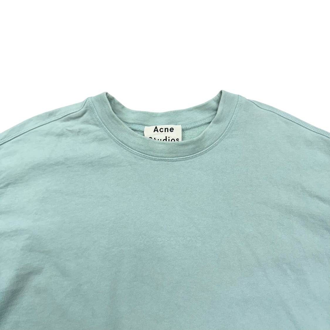 아크네스튜디오 미드로고 크롭맨투맨 상품이미지2