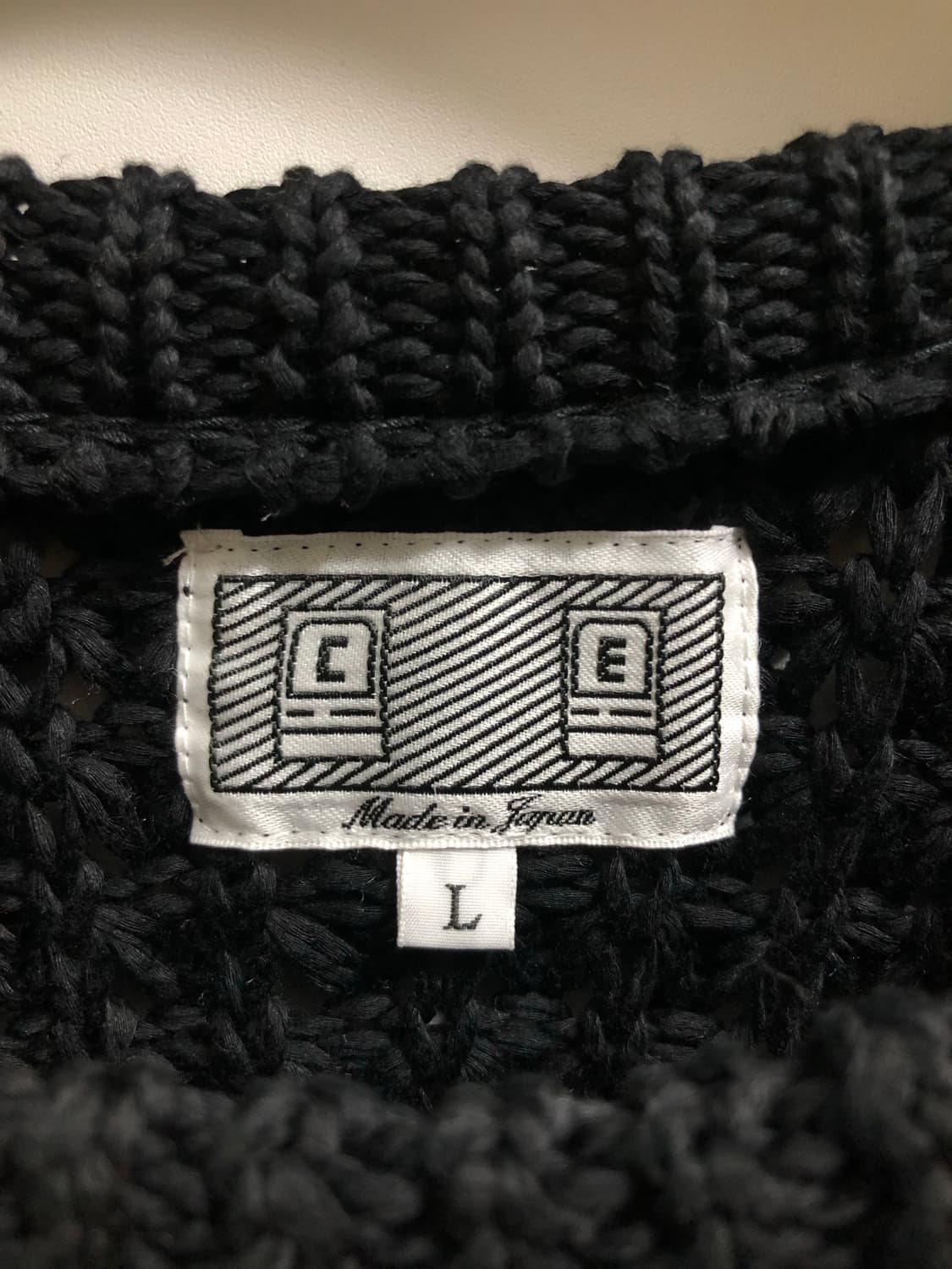 [L] 카브엠트 루즈 와플 니트 레드 상품이미지5