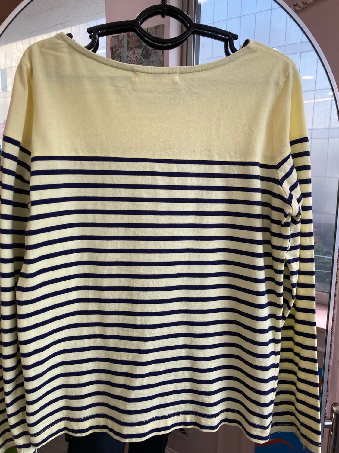 옐로우 스트라이프 롱슬리브 상품이미지5