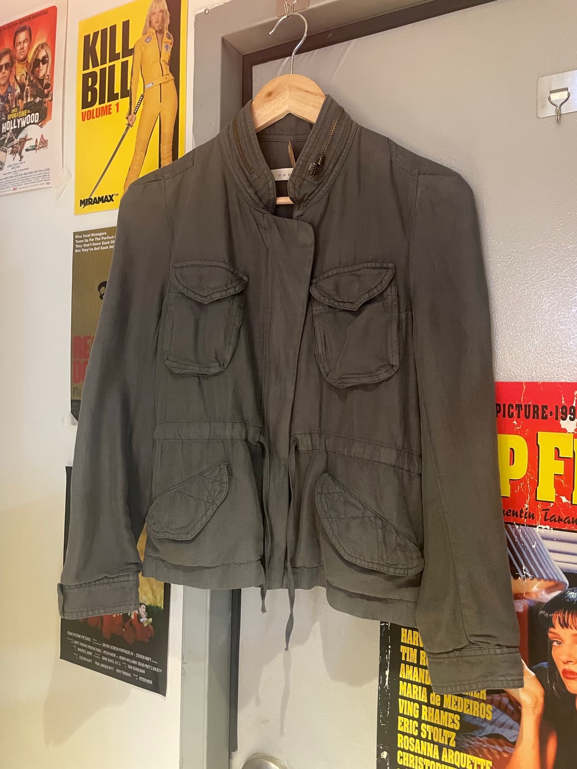 산드로 빈티지 야상자켓 상품이미지1