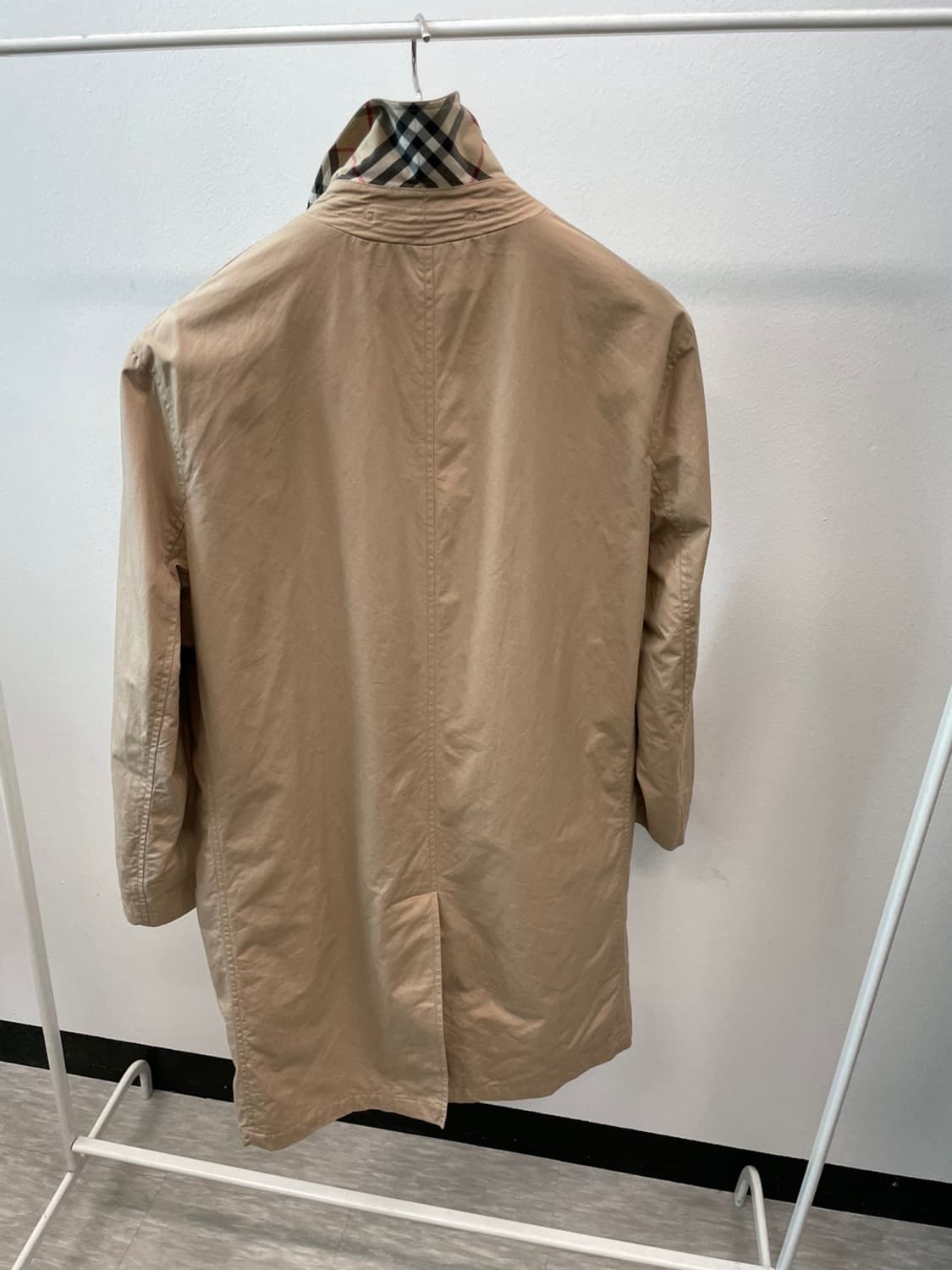 105) 버버리 런던 카라체크 맥코트 상품이미지6