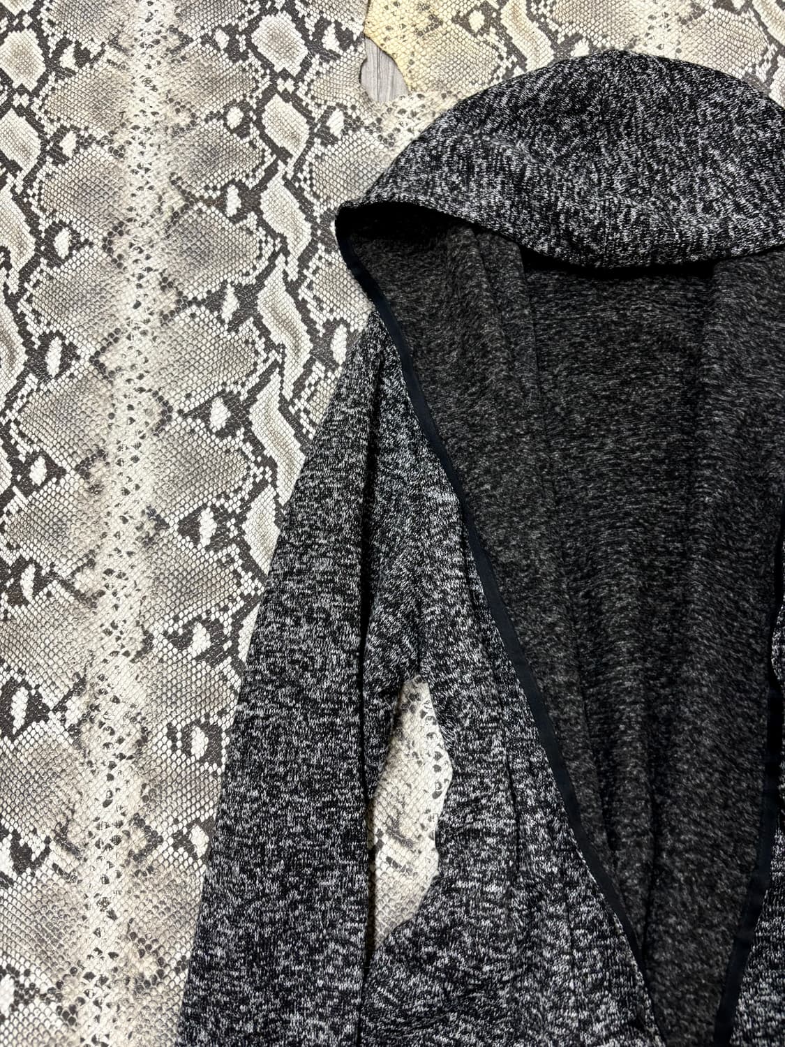 “Vintage”Grey Draped Cardigan 상품이미지7