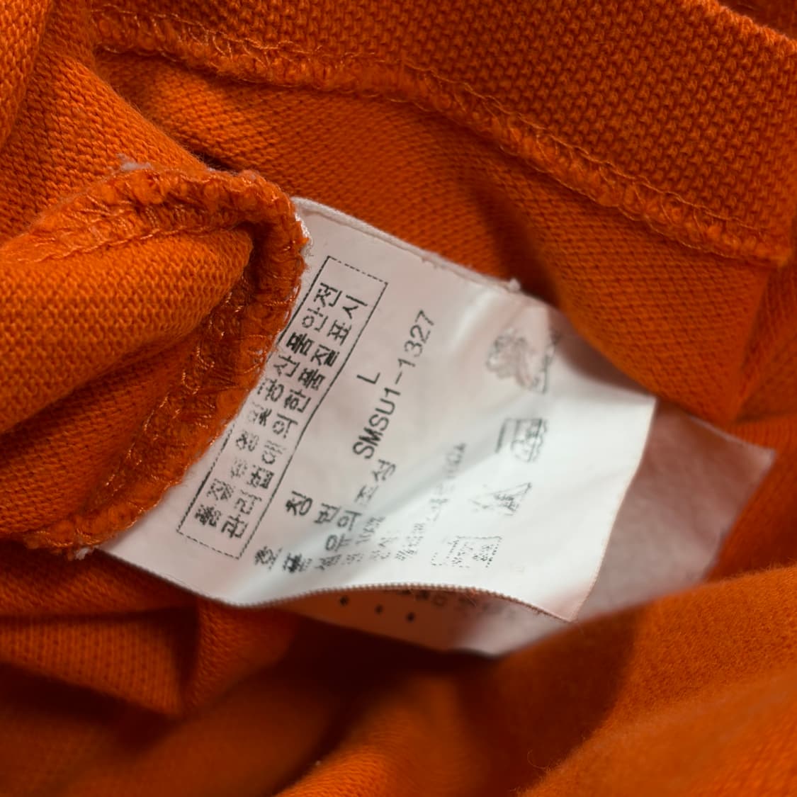 폴로 빅포니 치프키프 주황 반팔 카라 티셔츠 L 상품이미지10