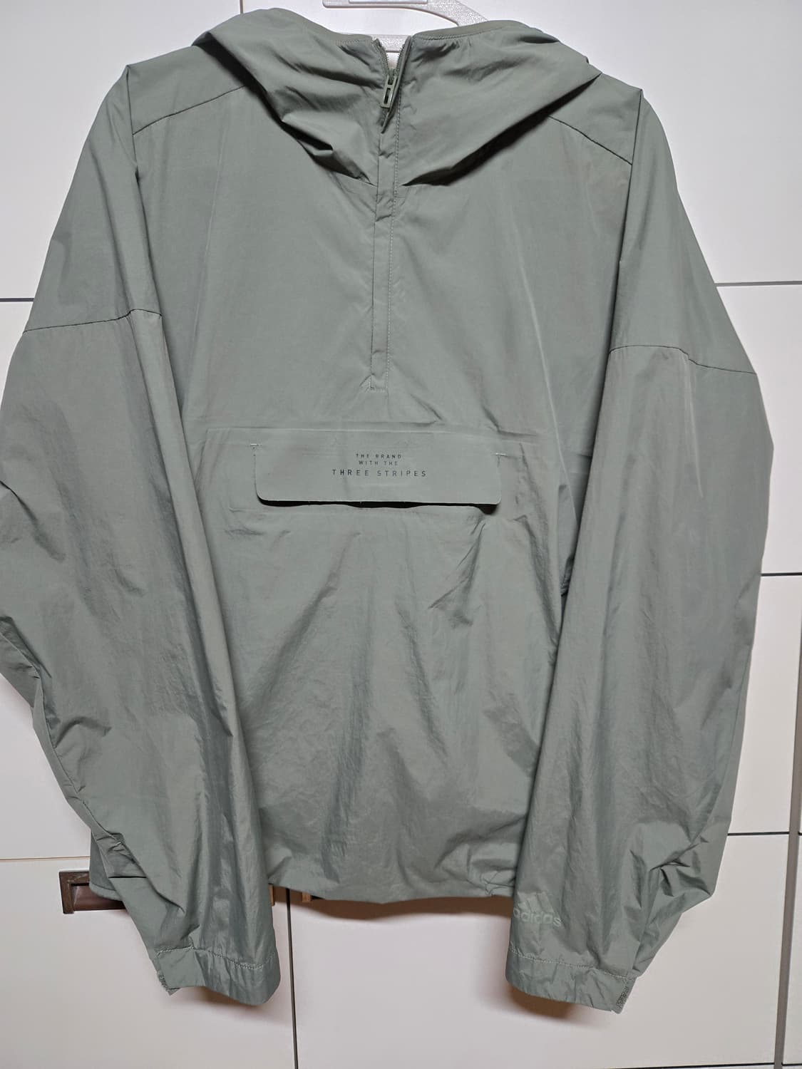 아디다스 M 테크 카키 아노락(L사이즈) 상품이미지1