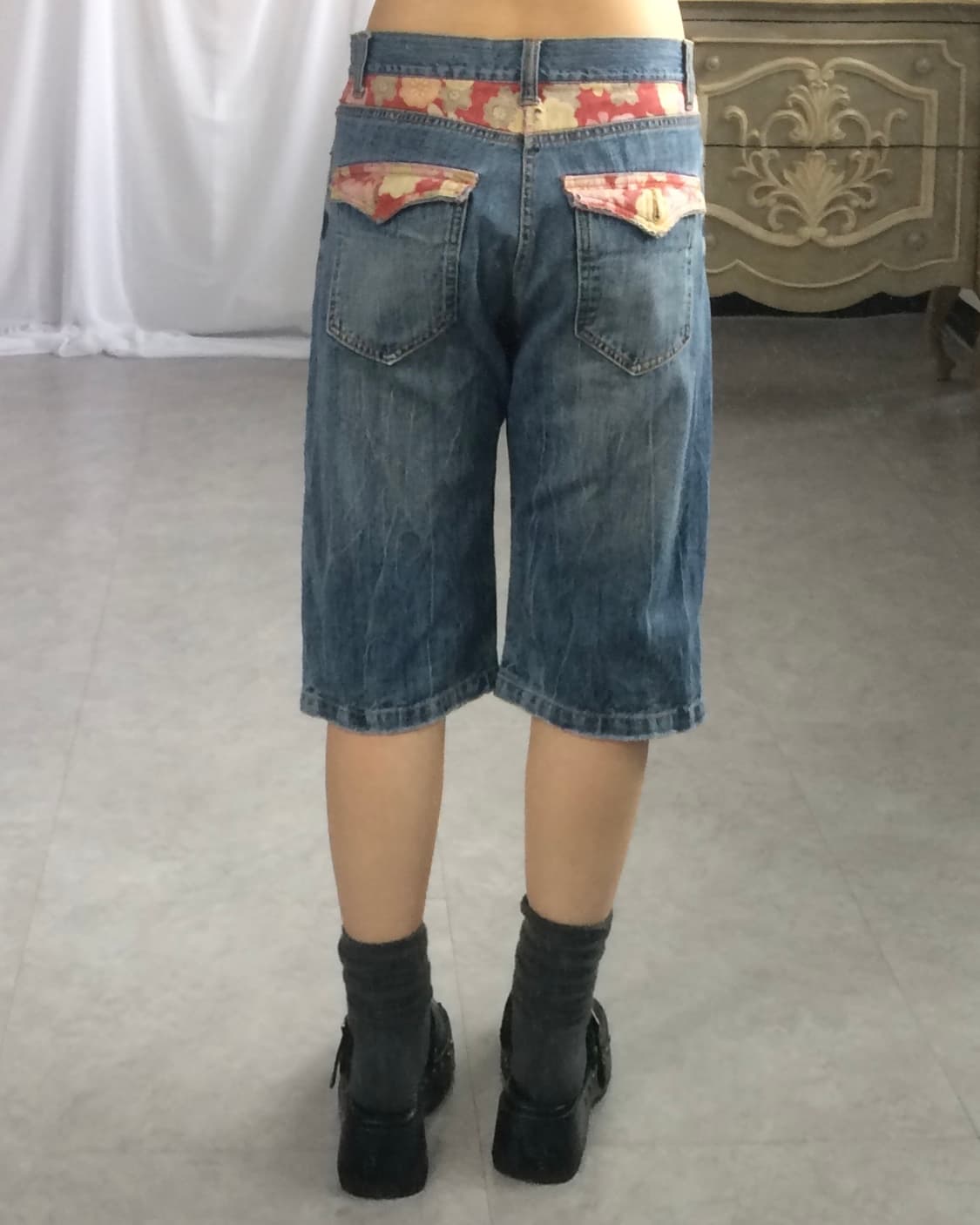 Oriental patch point short 상품이미지5