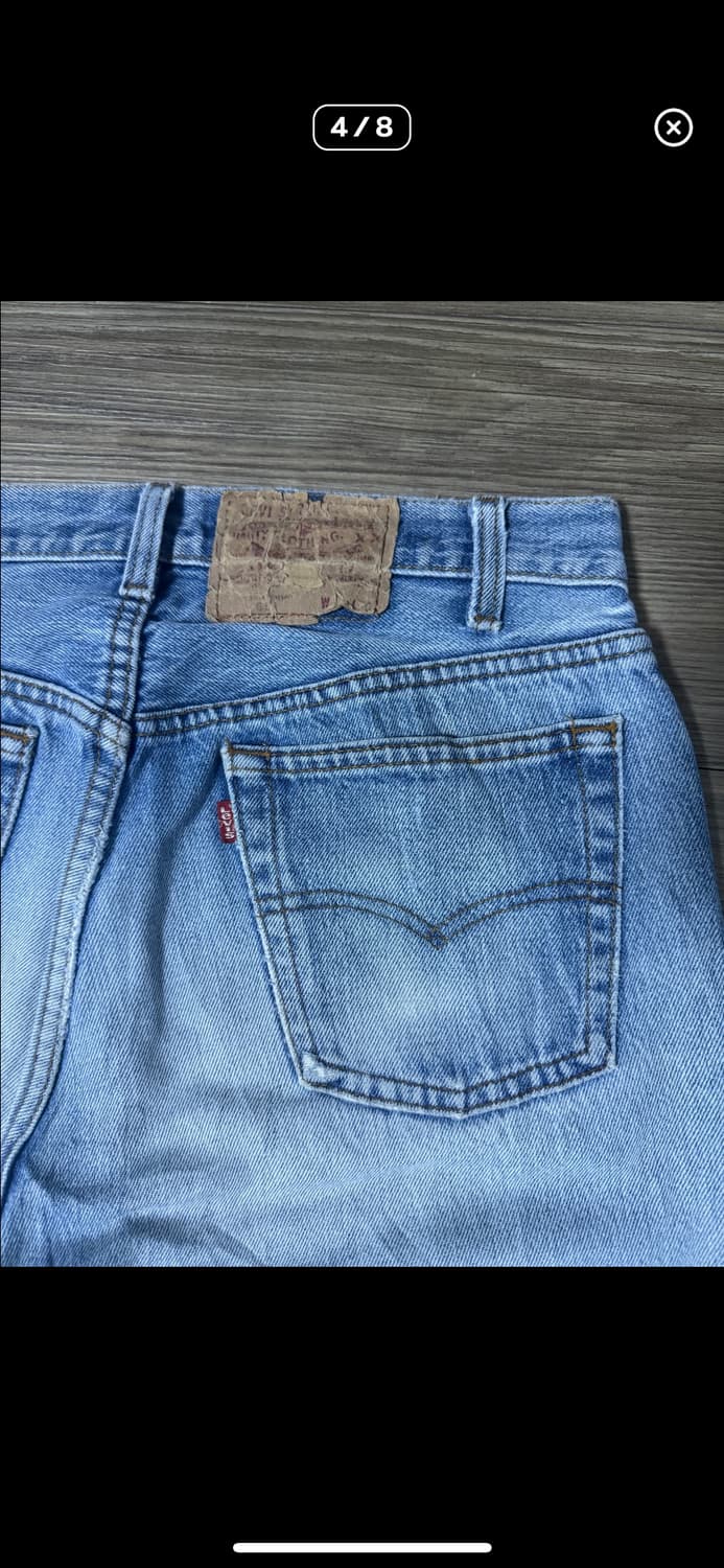 80s usa 리바이스 501데님팬츠 상품이미지4