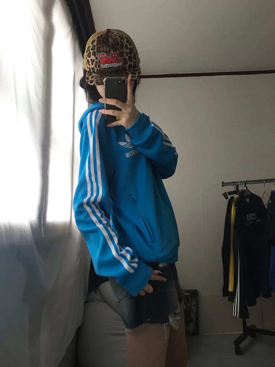아디다스 하늘 후드 져지 상품이미지4
