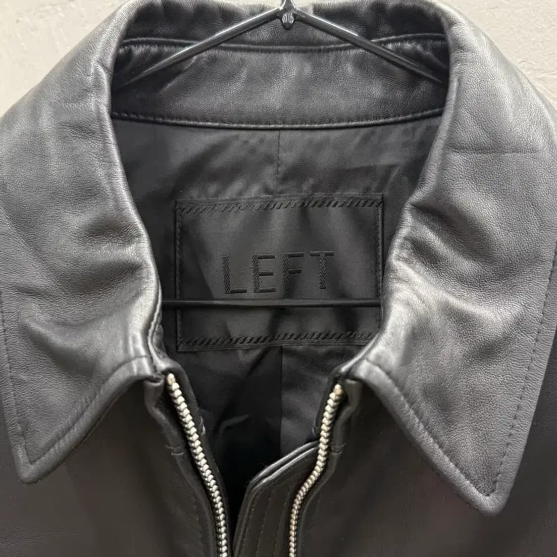 LEFT 레프트 양가죽 레더 자켓 S 상품이미지5