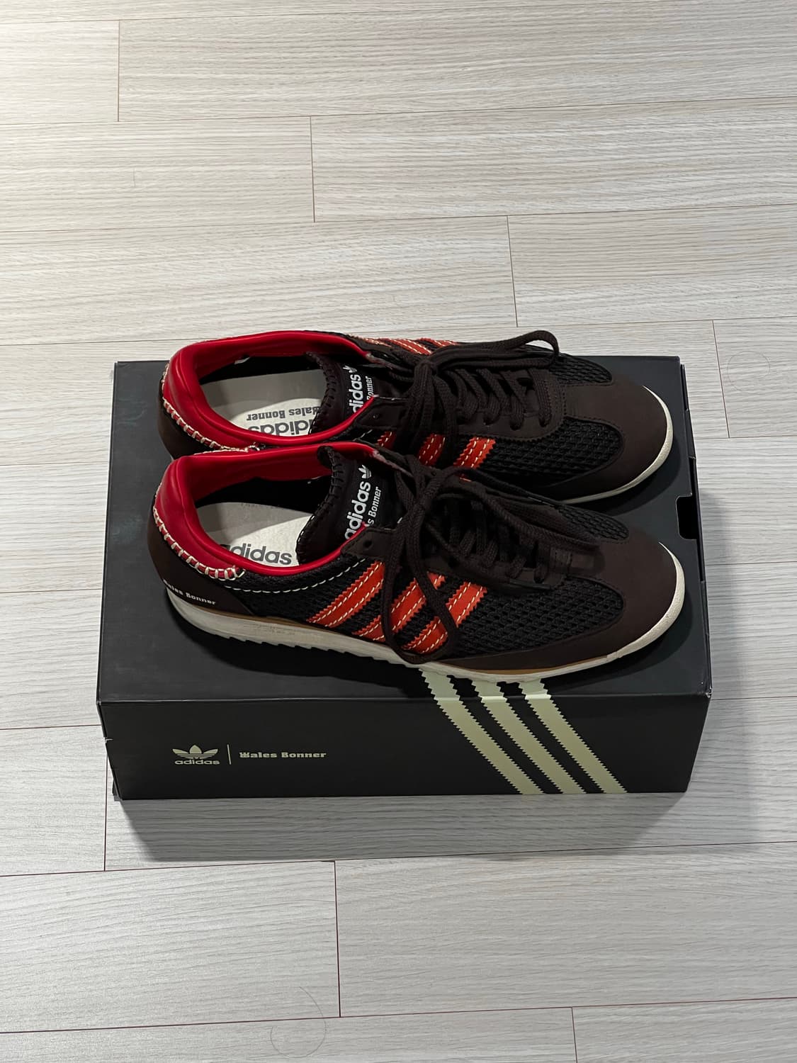 아디다스 X 웨일스보너 SL72 니트 브라운(280mm) 상품이미지3