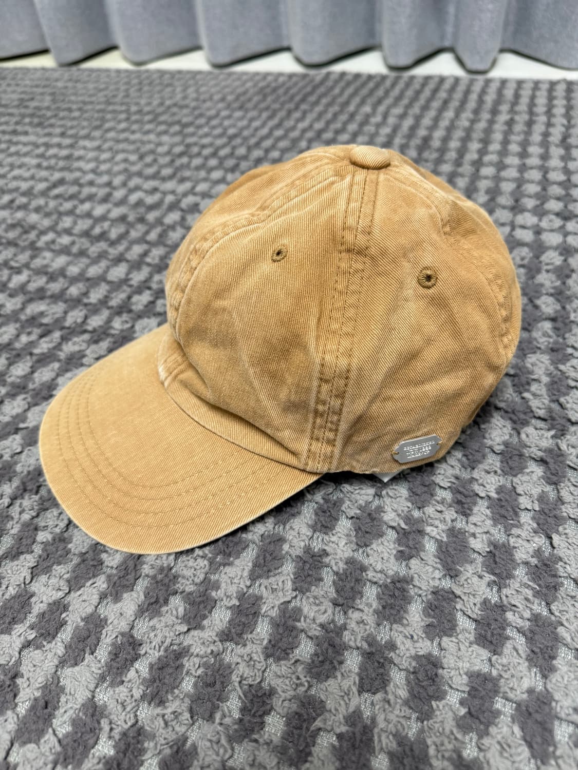  [CA4LA] 카시라 빈티지 베이지 코튼 볼캡 상품이미지3