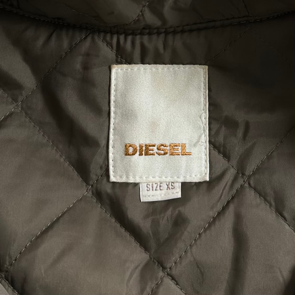 디젤 벨티드 후드 야상 파카  상품이미지7