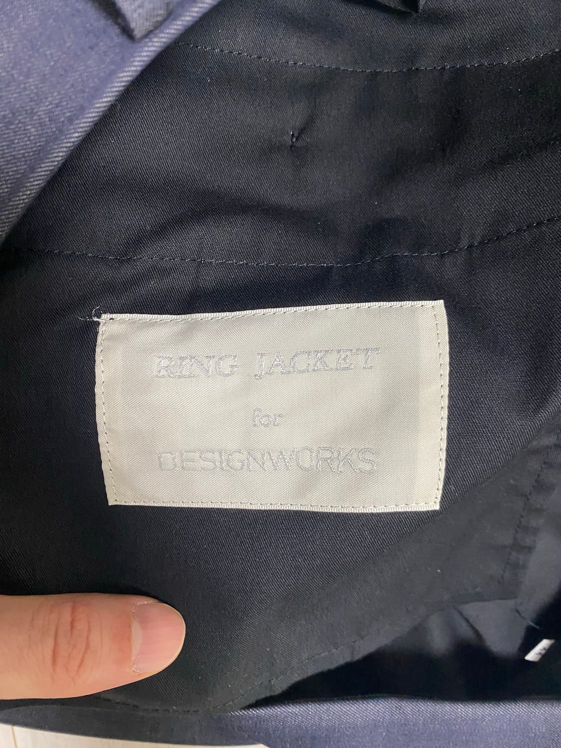 링자켓(RING JACKET) 차콜그레이 수트 셋업(44) 상품이미지7