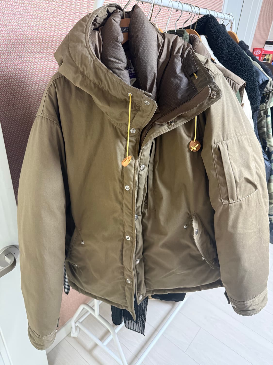 노스페이스 퍼플라벨 마운틴 숏다운 65/35 상품이미지2