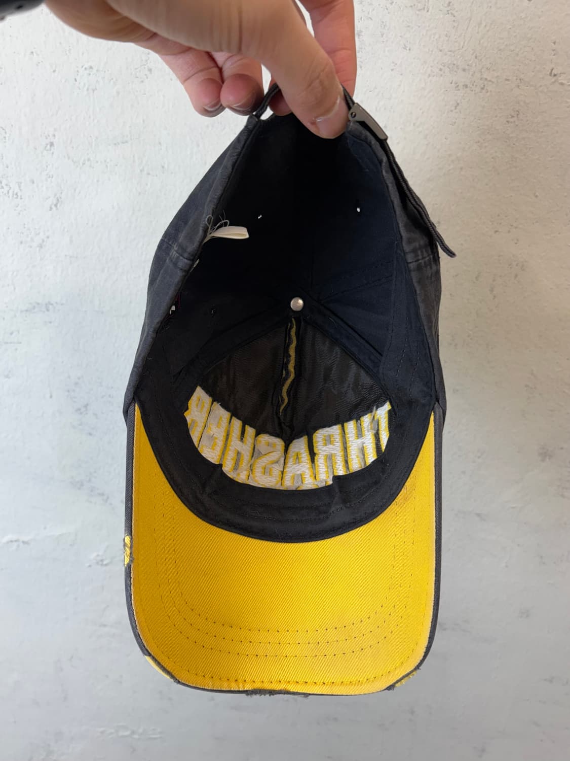 트레셔 빈티지 자수 로고 볼캡 상품이미지4