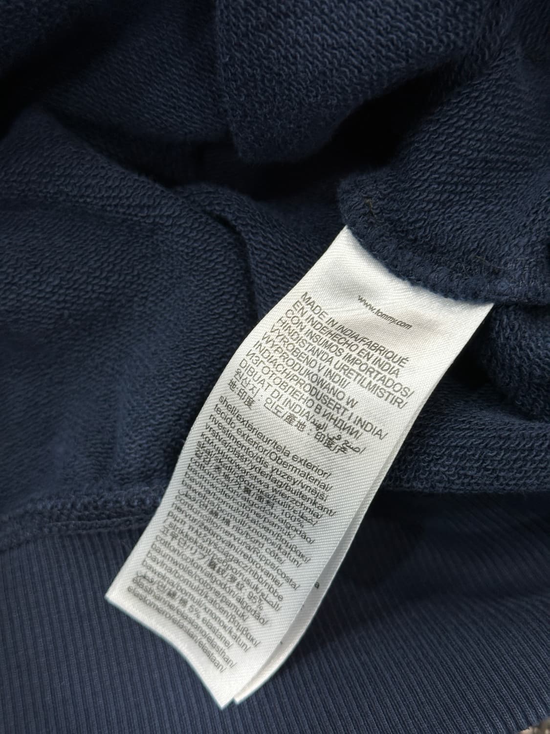 타미진스 맨투맨 네이비 상품이미지6