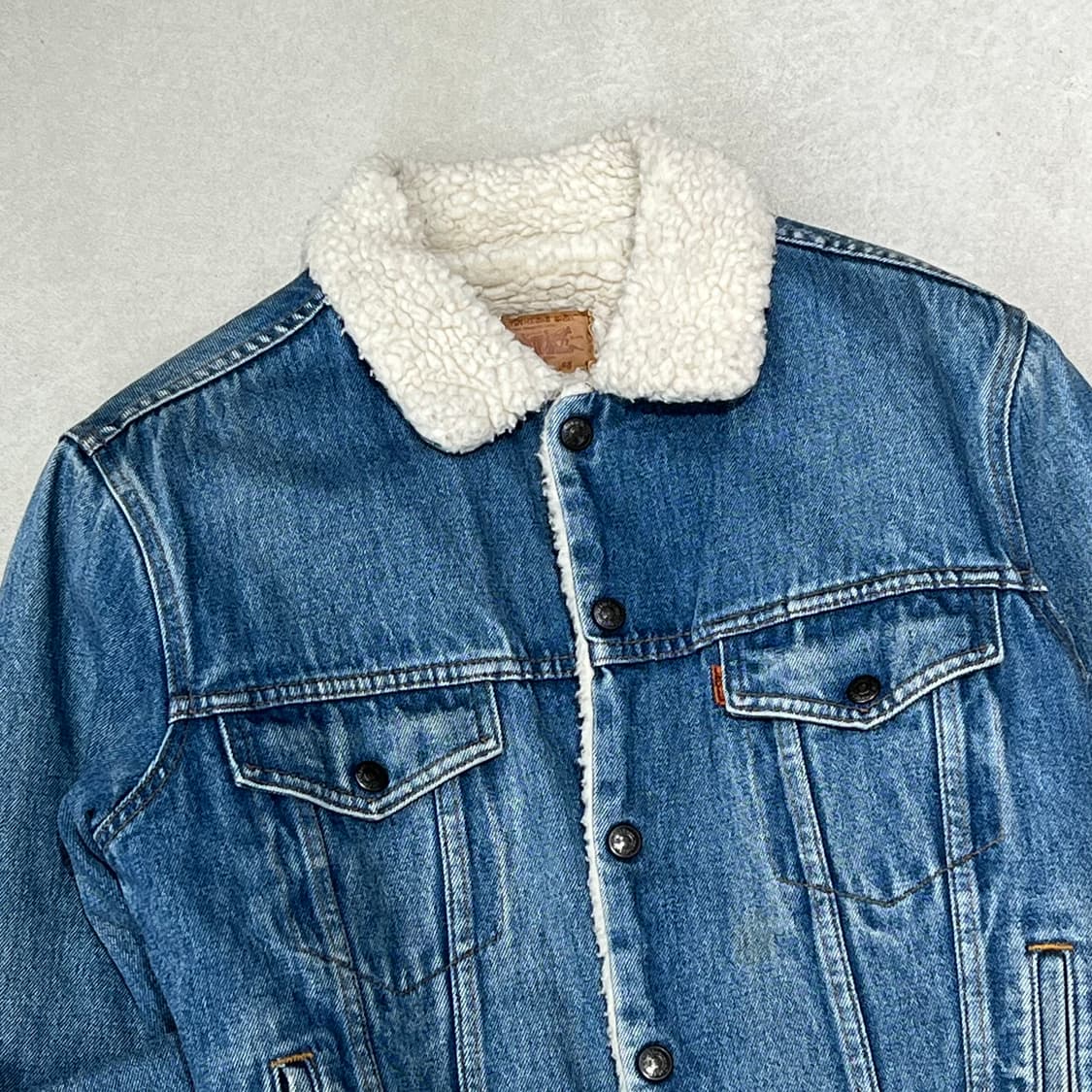 리바이스 오렌지탭 쉐르파 데님자켓 s09407 상품이미지4