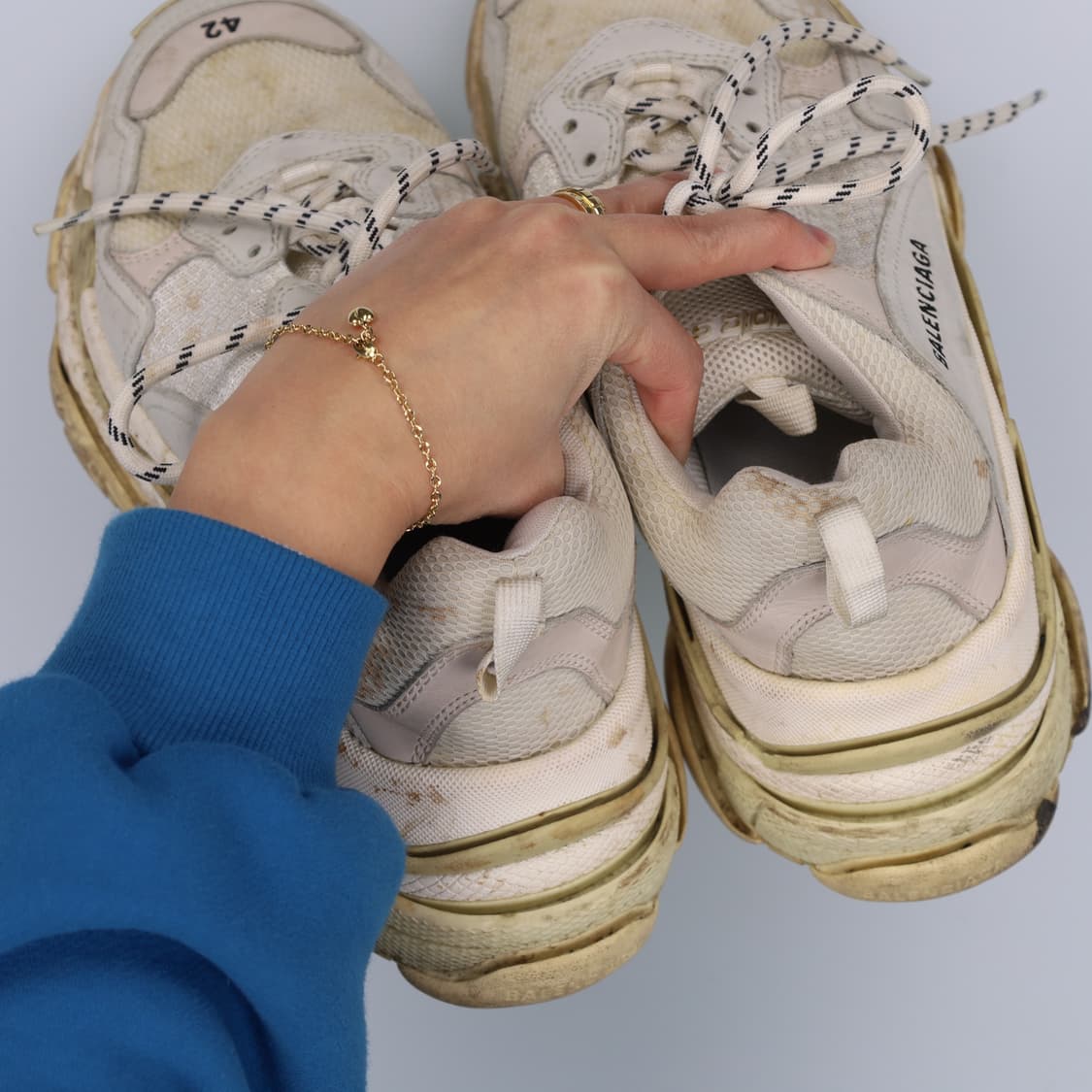 42 발렌시아가 트리플S 스니커즈 0202H2 상품이미지3