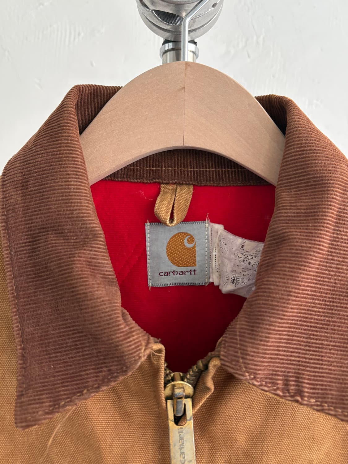 Carhartt 칼하트 J13 산타페 베이지 워크 자켓 상품이미지5