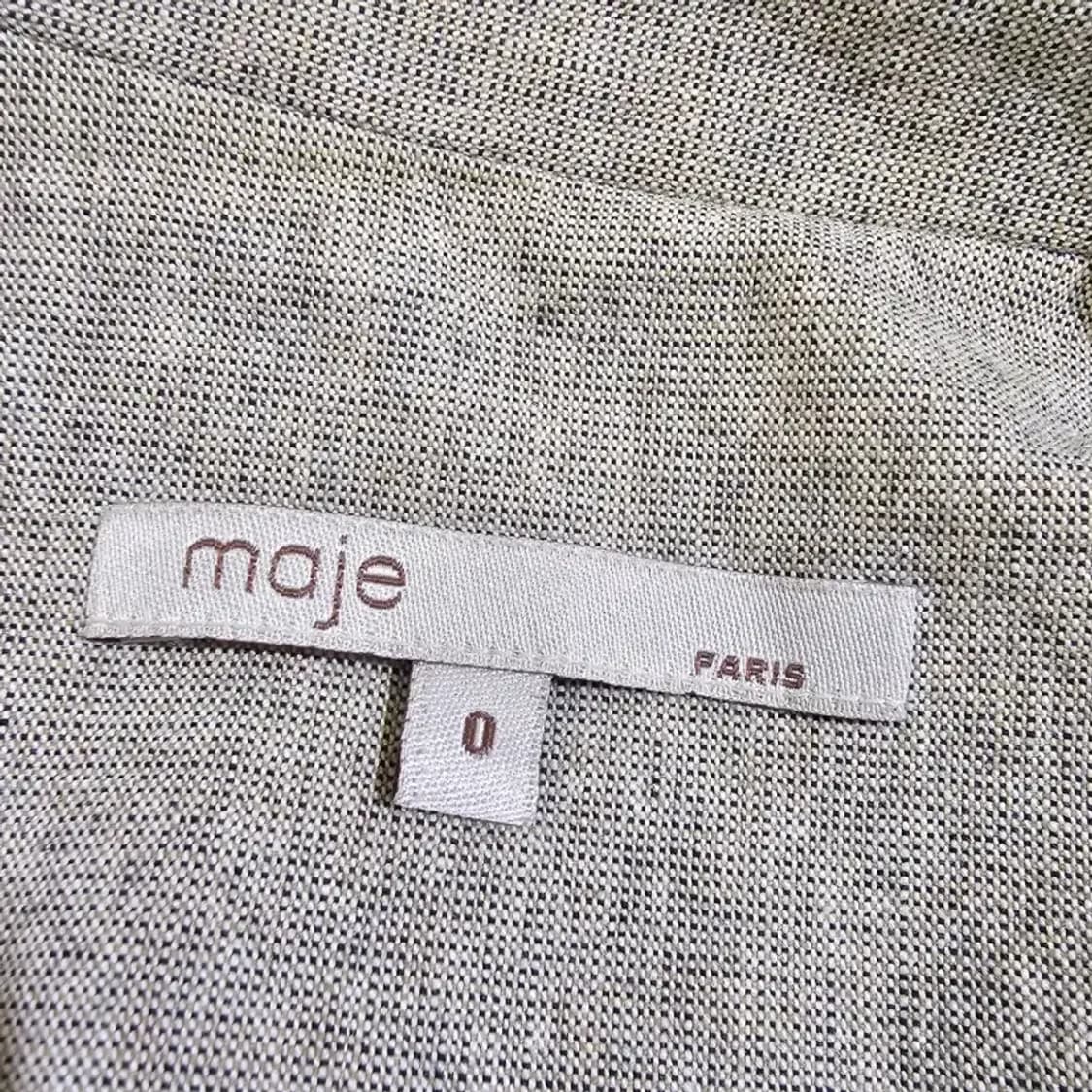 마쥬 그레이 린넨 자켓 상품이미지9