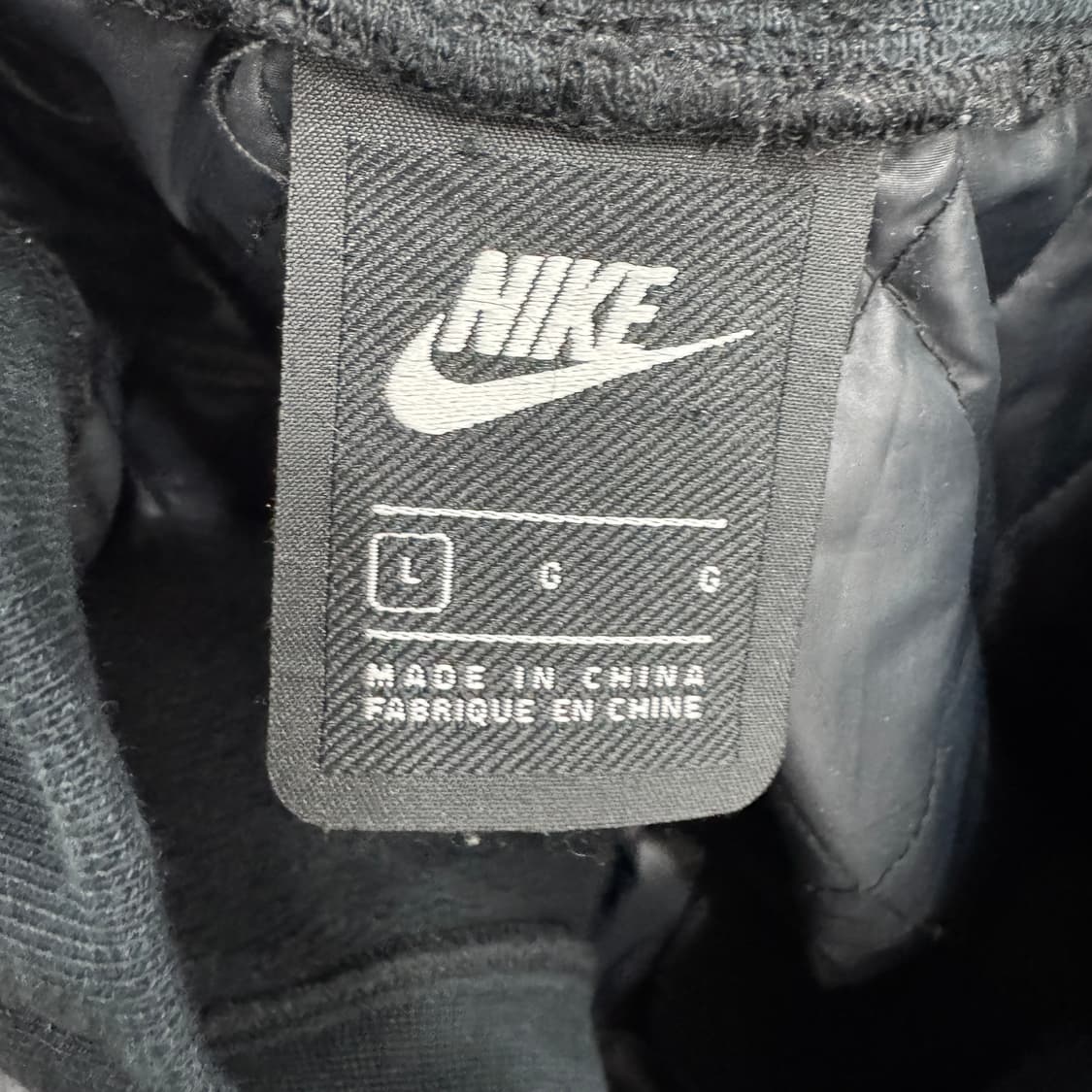 여성용 L 나이키 퀼티드 조거 팬츠  상품이미지4