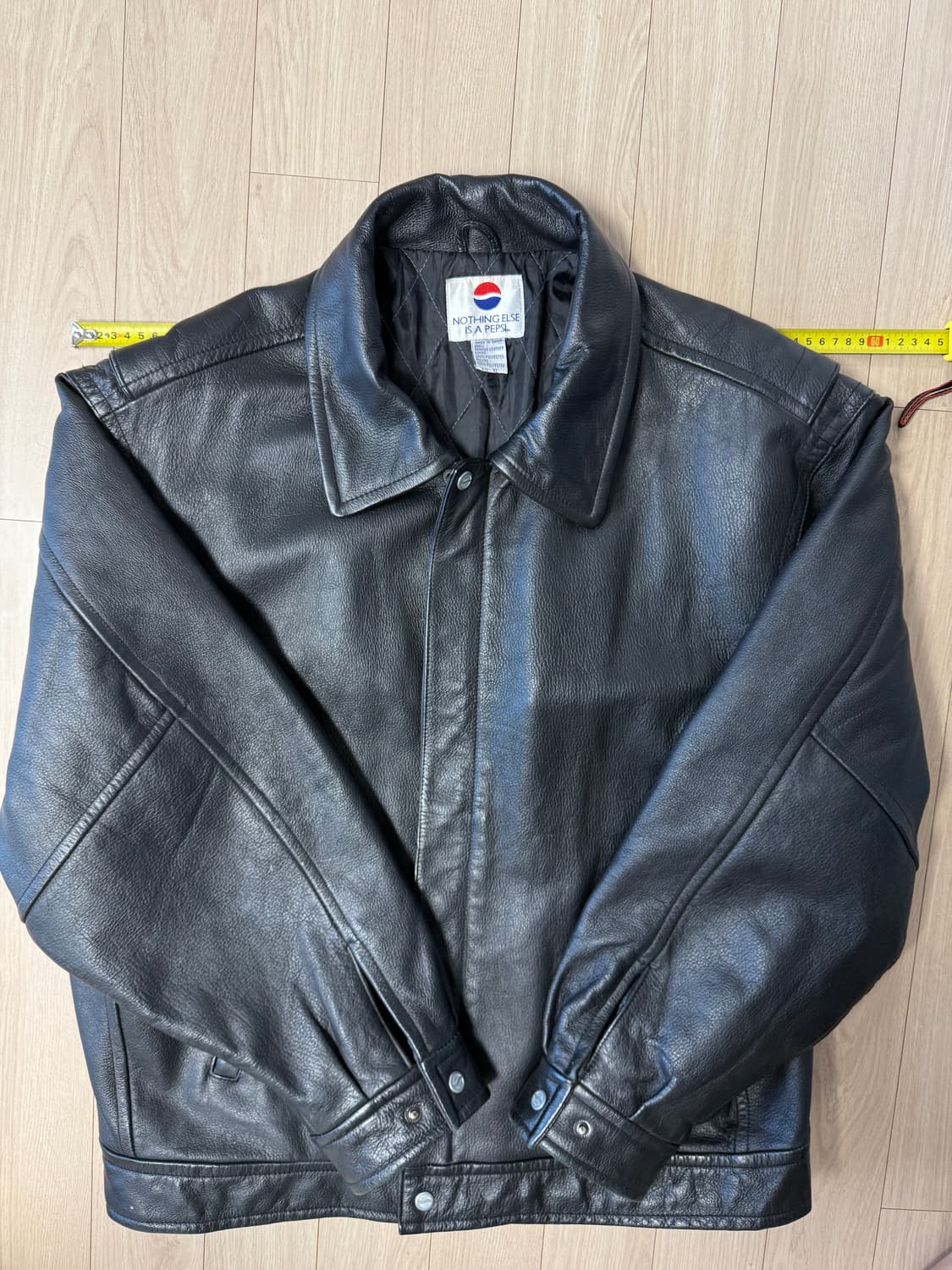90s 빈티지 레더자켓 가죽 pepsi 상품이미지1