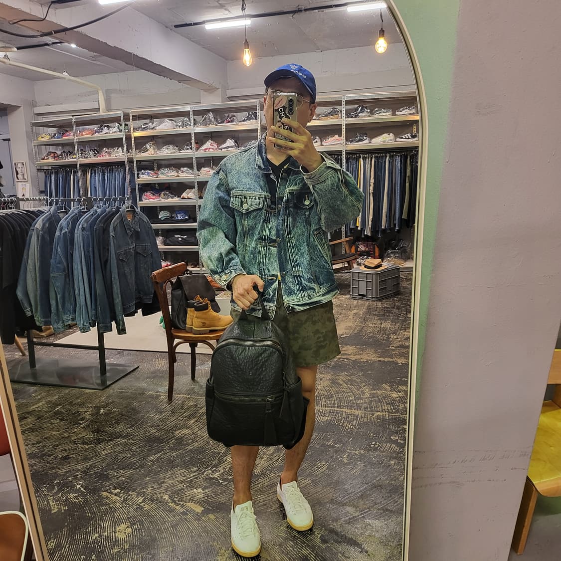 레더 백팩 상품이미지2