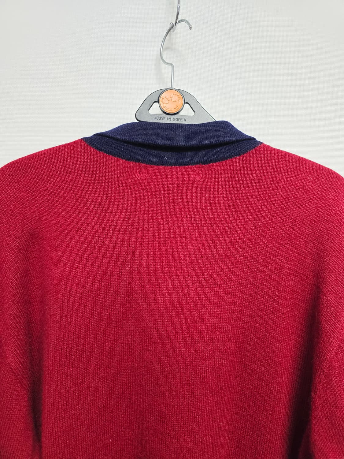 입생로랑 레드 카라넥 니트 올드스쿨 상품이미지6