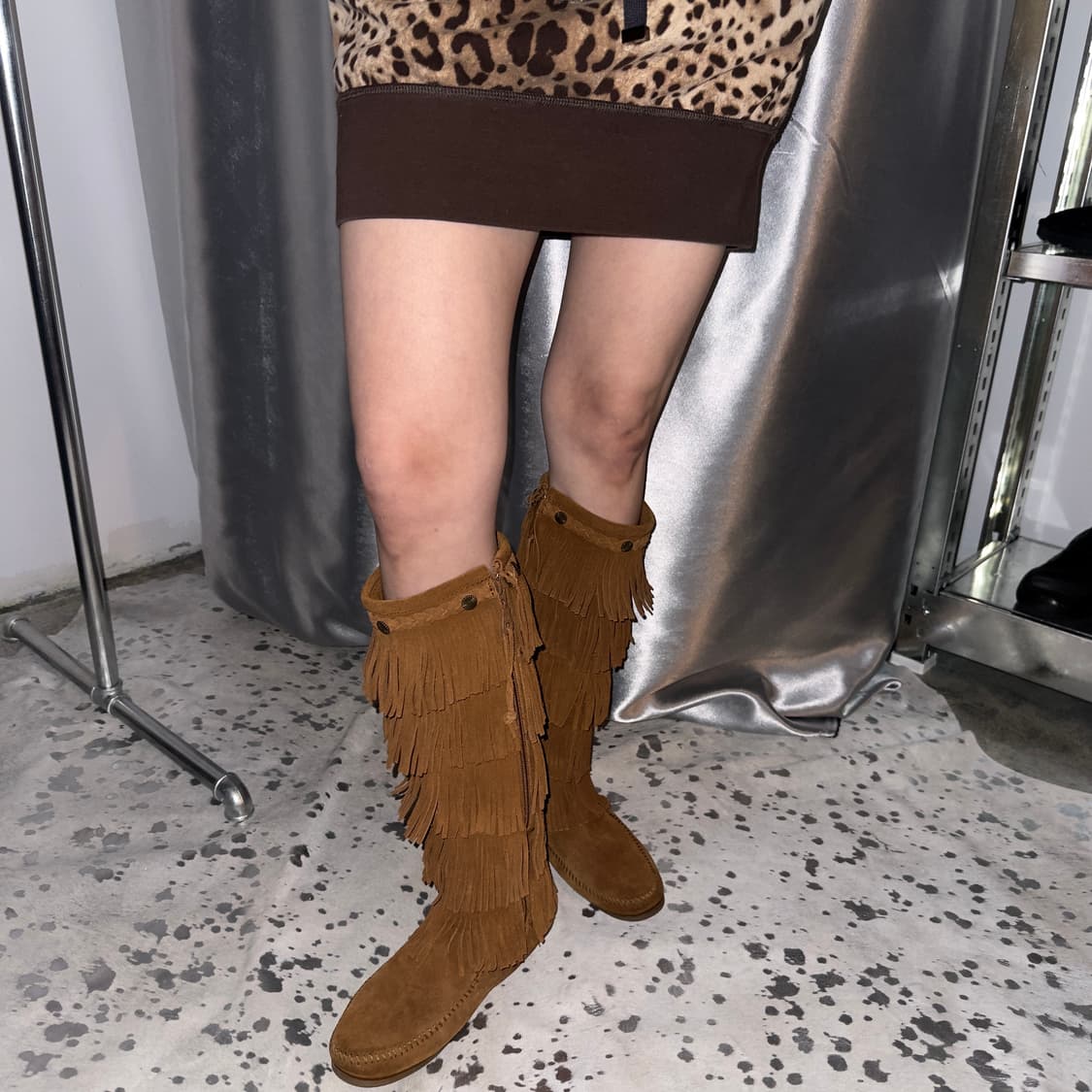미네통카 5단 프린지 부츠 상품이미지7