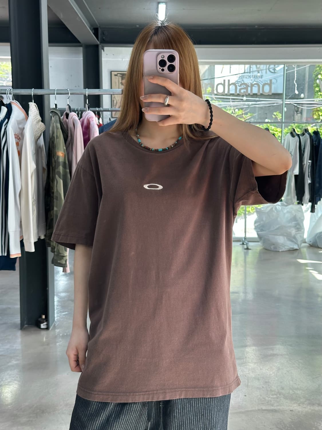 오클리 90s 아카이브 미드로고 반팔티 상품이미지1