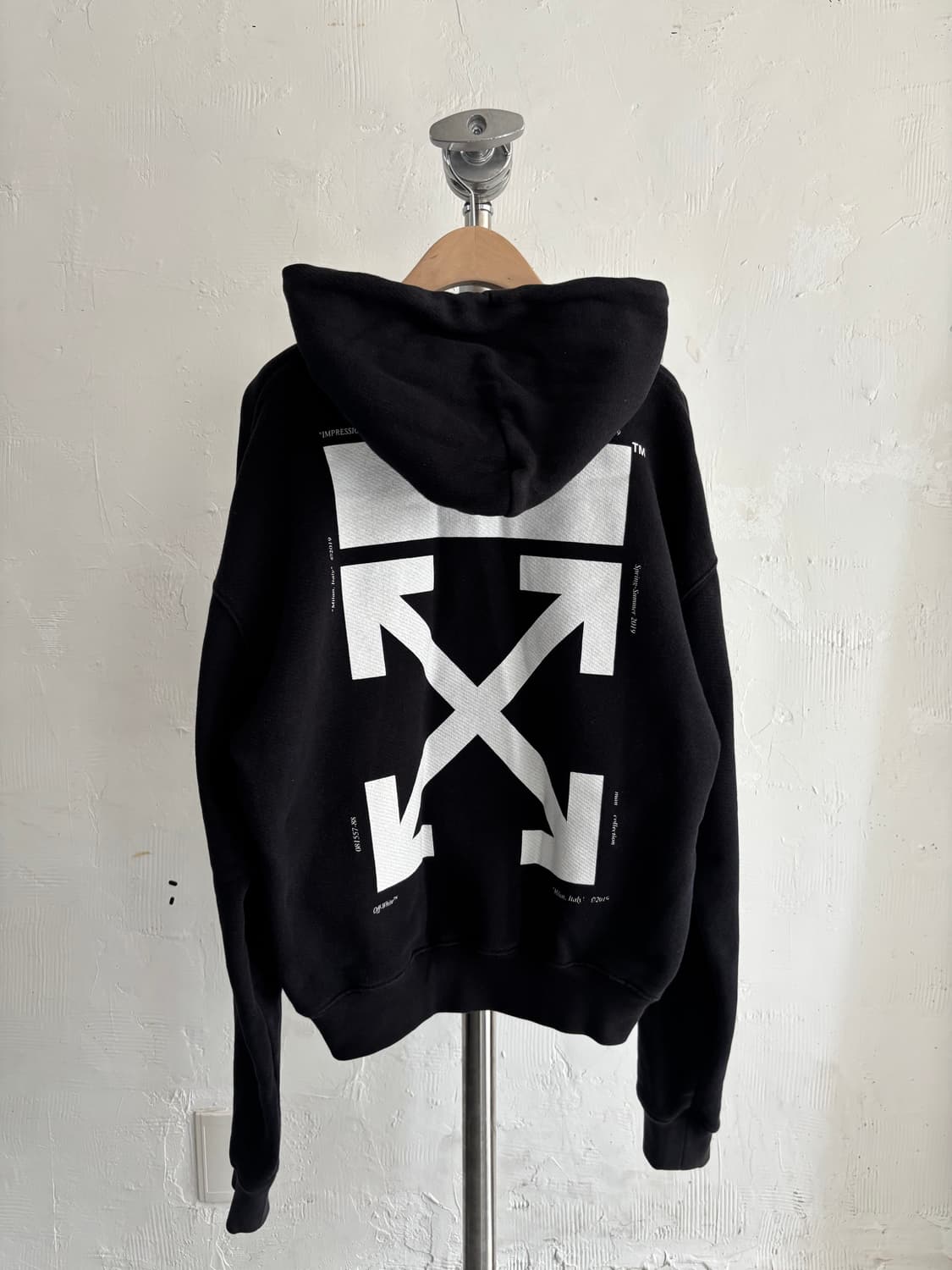 Off White 오프화이트 Kiss 그래픽 백로고 후드 스웻셔츠 상품이미지8