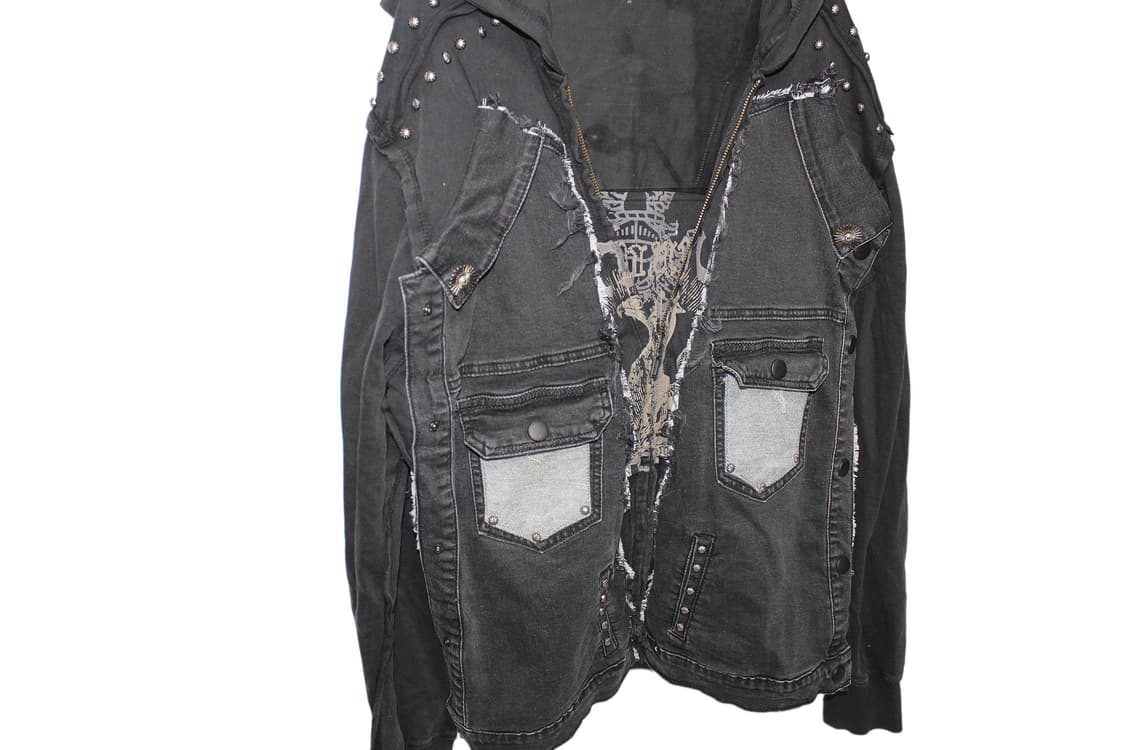 2000s JAPAN Rework Hood Zip-Up 상품이미지6