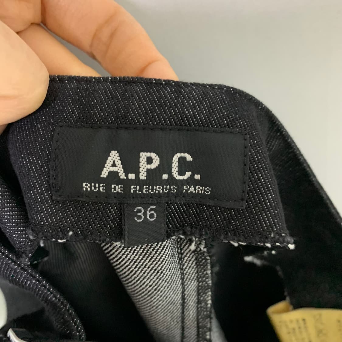 A.P.C 아페쎄 U라인 코튼 미디 스커트 M 36사이즈 치마 상품이미지6