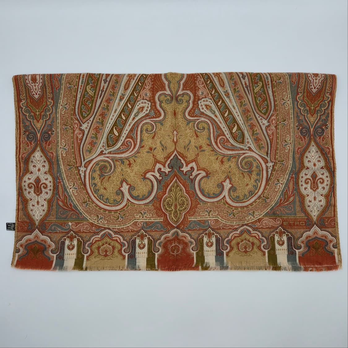 ETRO 에트로 울 실크 머플러 스카프 [JBFS10751-81-04] 상품이미지2