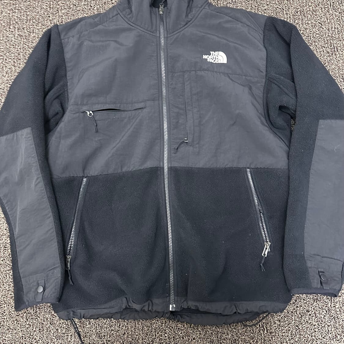 노스페이스 데날리 후드 후리스 자켓 집업 블랙 L 상품이미지3