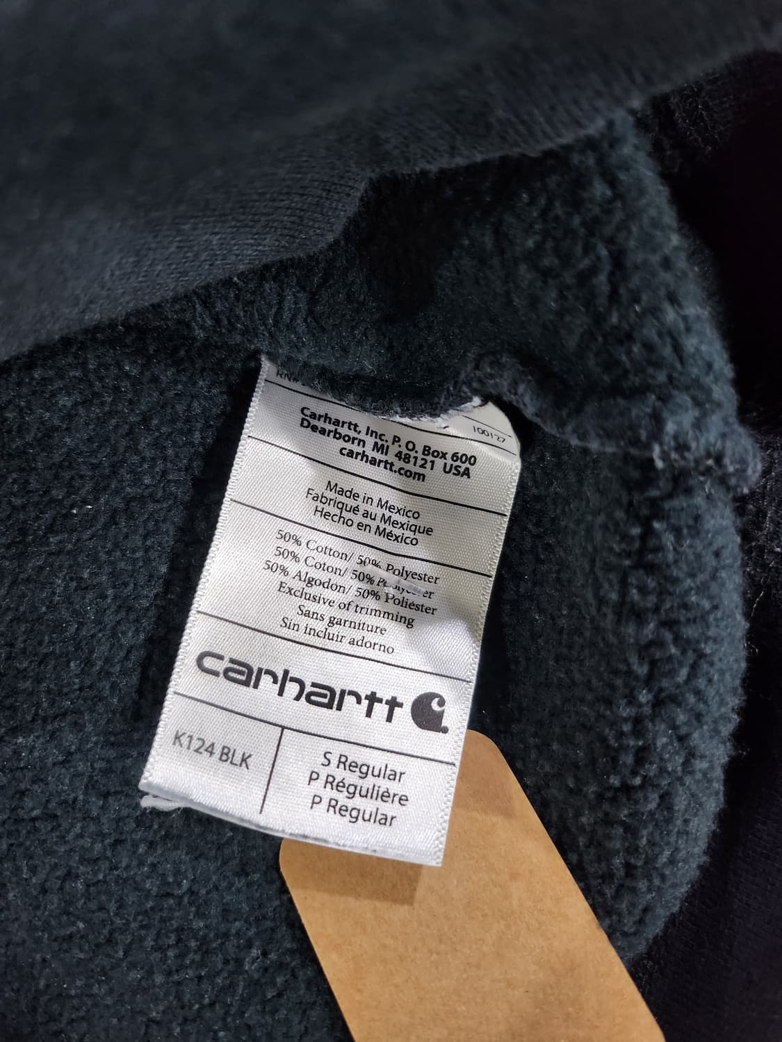 칼하트(Carhartt) 블랙 맨투맨 상품이미지6