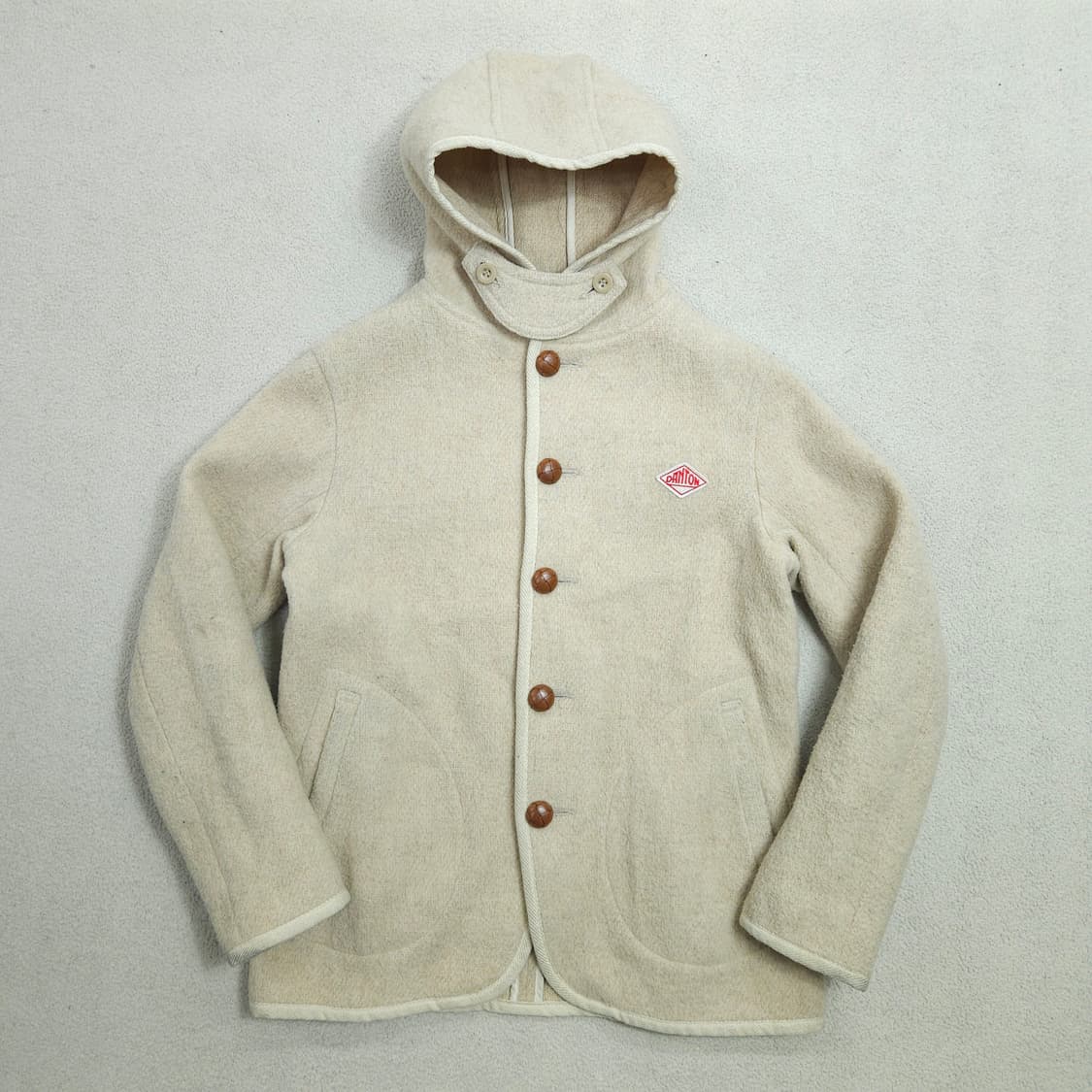 단톤 후드 울 자켓 34 상품이미지2