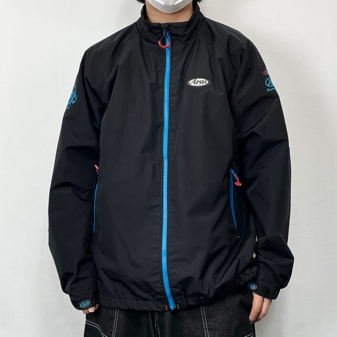3XL 아라이 헬멧 백로고 레이싱 바람막이 자켓 상품이미지3